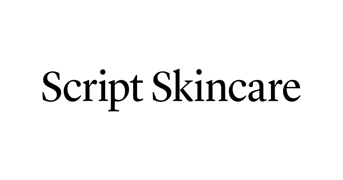 Shop Skincare Products | Script Skincare